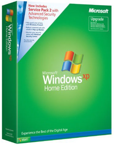 windows xp service pack 2 install